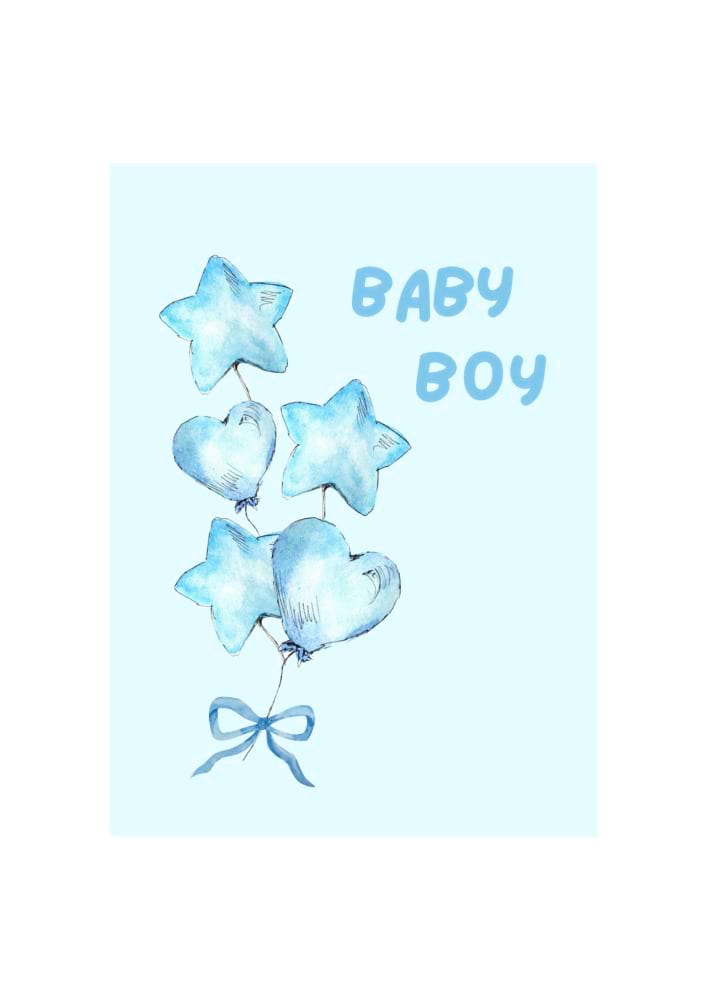 Baby Boy Card