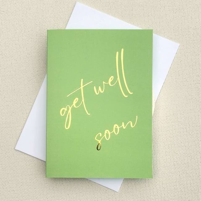 Get Well Soon Card