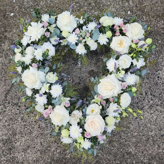 Heart Wreath - 3 Days Notice