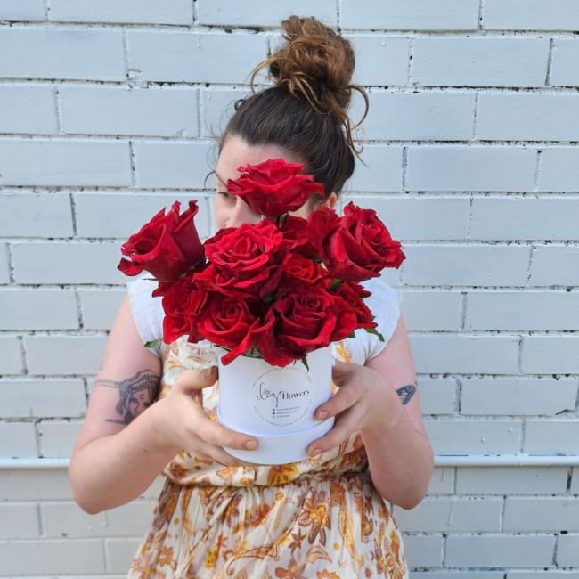 Ruby Red Hatbox